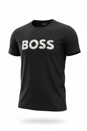 Tricouri - Tricou Boss Negru