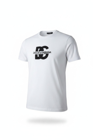 Produse - Tricou Dolce Gabbana Alb + Parfum 35ml Cadou