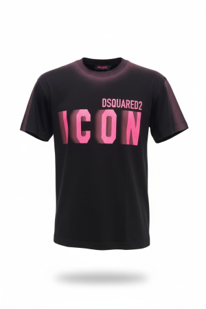Tricouri - Tricou Dsquared O1 Negru