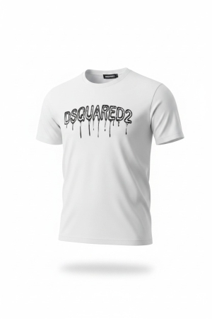 Tricouri - Tricou Dsquared2 Alb