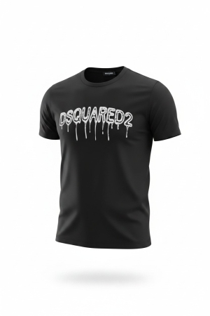 Tricouri - Tricou Dsquared2 Negru