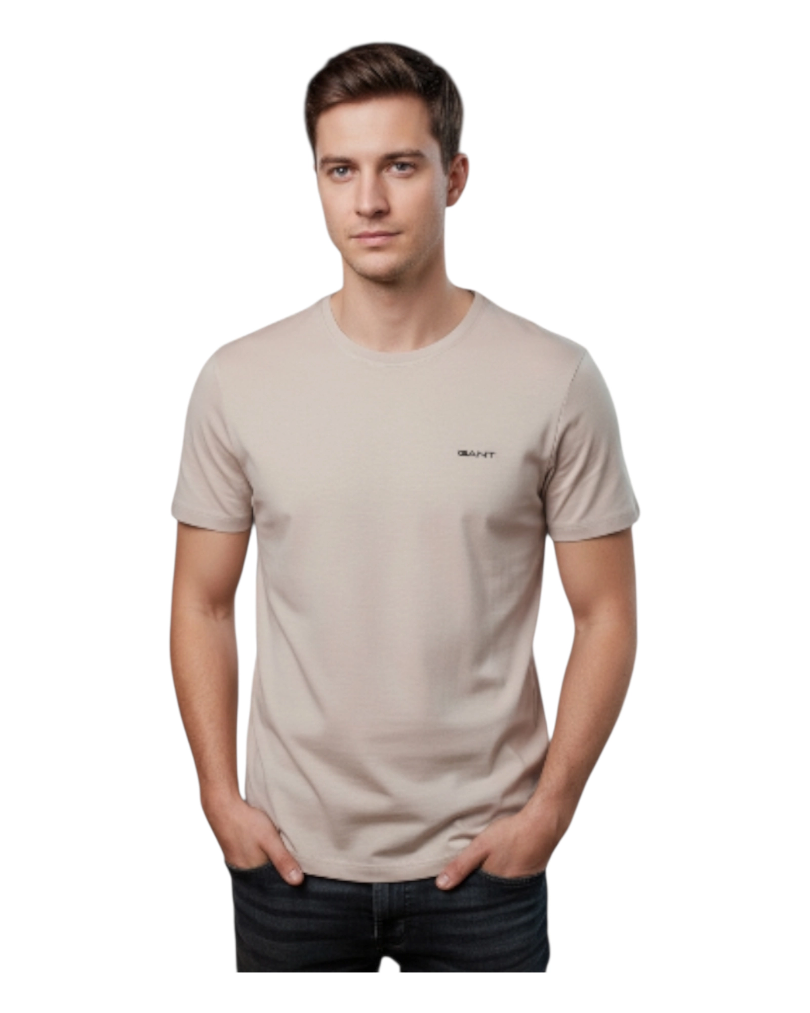 Tricouri - Tricou Gant Crem