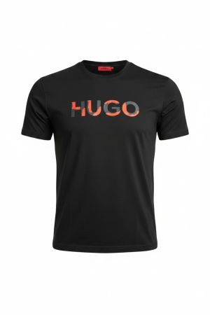 Tricouri - Tricou Hugo Negru
