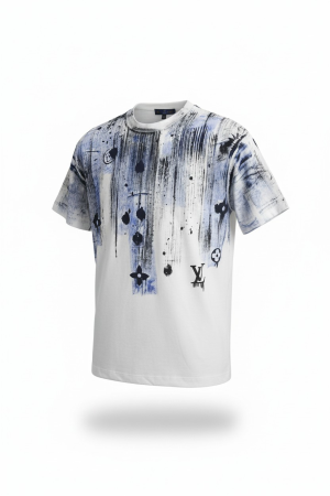 Tricouri - Tricou Louis Vuitton O2 Alb