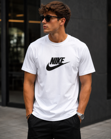 Tricouri - Tricou Nike M10 Alb