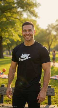 Tricouri - Tricou Nike M10 Negru