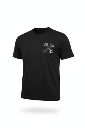 Tricou Off White Negru [1]