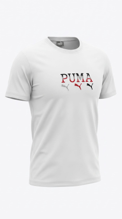 Tricouri - Tricou Puma Alb M1