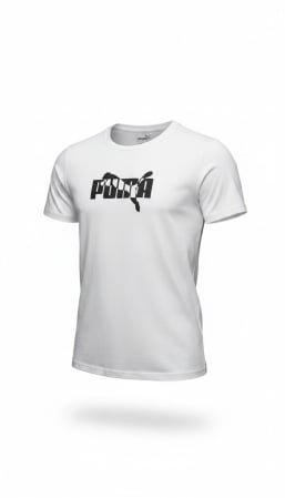 Tricouri - Tricou Puma Alb M1