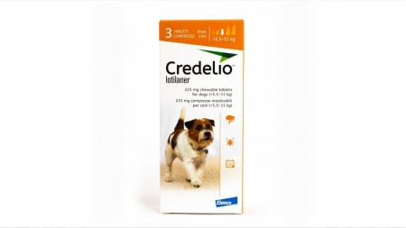 Credelio Caine 225mg 5.5-11kg 3 comprimate [1]