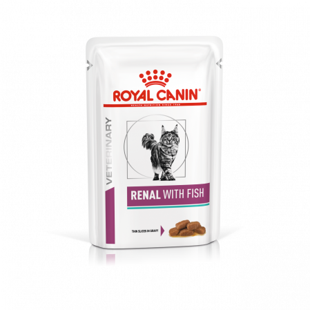 Royal Canin Cat Renal Peste în sos 85 g [1]