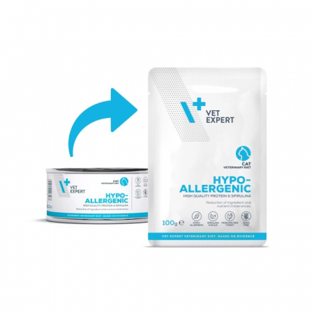 Vet Expert Cat Hypoallergenic plic 100g 6 bucati [1]