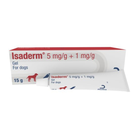Câini - Isaderm Gel 5mg/g + 1mg/g