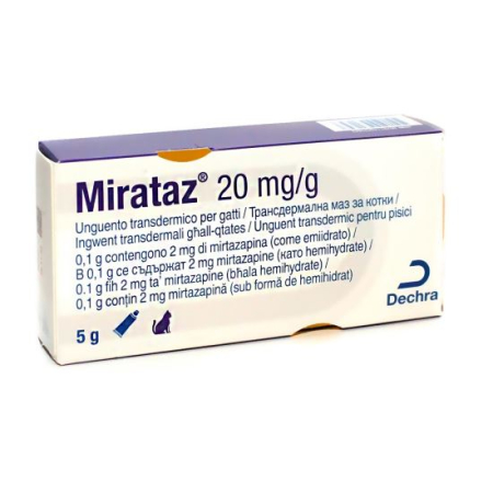 Alte Afecţiuni Pisici - Mirataz Paste 20mg/g 3g