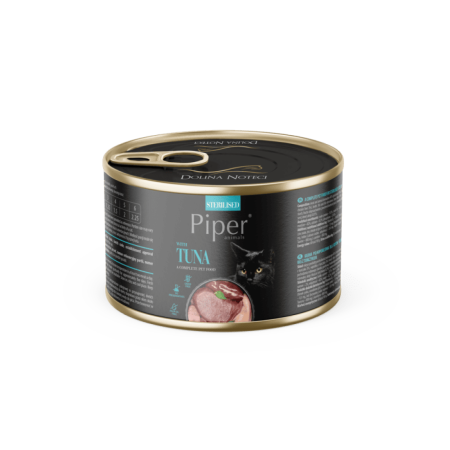 Hrană Umedă Pisici - Piper Cat Sterilised Carne de Ton 185g