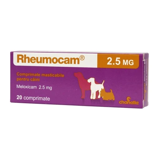 Câini - Rheumocam 2.5mg 20 comprimate