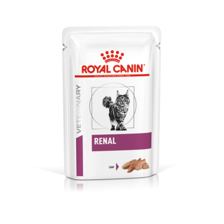 Diete Veterinare - Hrană Umedă Pisici - Royal Canin Cat Renal Pate 85 g