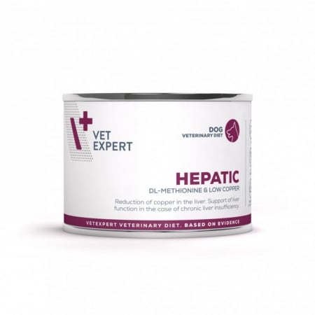 Afecţiuni Hepatice Câini - Vet Expert Dog Hepatic 200g 1 bucata