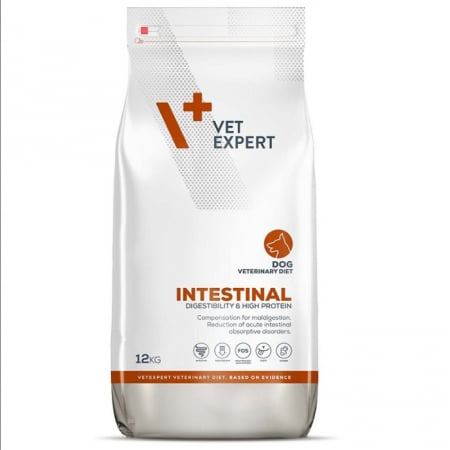 Afecţiuni Digestive Câini - Vet Expert Dog Intestinal 12 kg