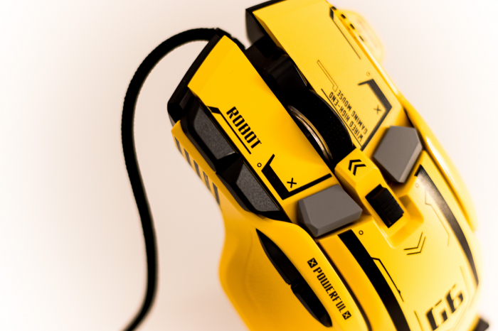 Mouse Gaming G6, Galben, RGB On-Off, 12800 DPI Reglabil, 6 trepte, 10 Butoane Programabile, Iluminare LED, Ergonomic, Performanta si Precizie [4]