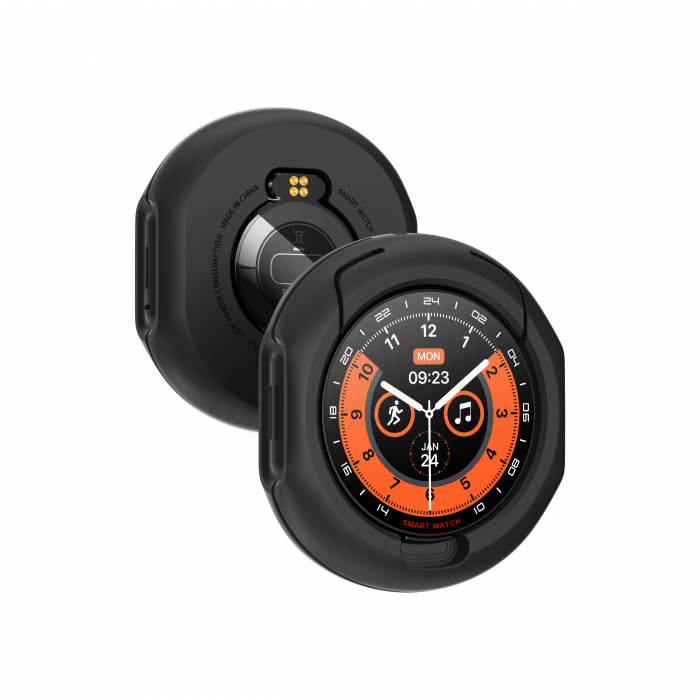 Smartwatch D9, 2in1, Casti bluetooth incorporate, Compatibil iOS/android, 2 bratari, Notificari aplicatii, Apeluri, Functii sport, Agenda, Vremea [11]