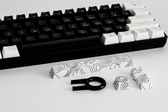 Tastatură mecanică gaming V900, compactă 60%, iluminare RGB, negru [8]