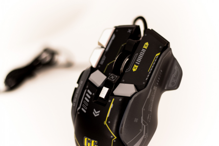 Mouse Gaming G6, Negru, RGB On-Off, 12800 DPI Reglabil, 6 trepte, 10 Butoane Programabile, Iluminare LED, Ergonomic, Performanta si Precizie [4]