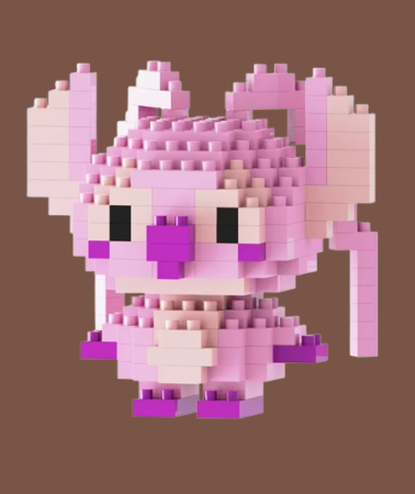 Produse - Set de constructie lego, mini personaj, desene animate, Angel, 197 piese, Pentru copii si adulti