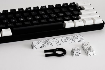 Tastatură mecanică gaming V900, compactă 60%, iluminare RGB, negru [7]