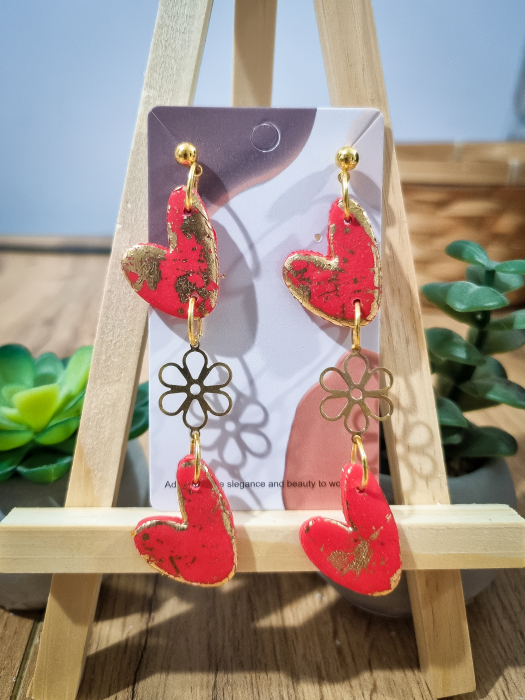 Cercei Unicat Red Heart [1]