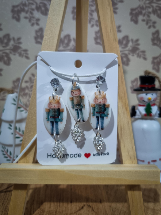 Set cercei si pandant soldatel de plumb [1]