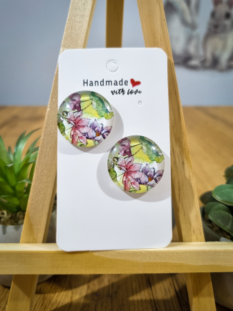 Cercei Unicat Flower glass - Cdercei Flower Glass