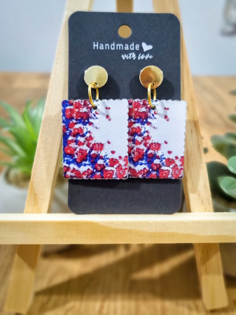 Cercei Unicat Acril - Cercei Accril