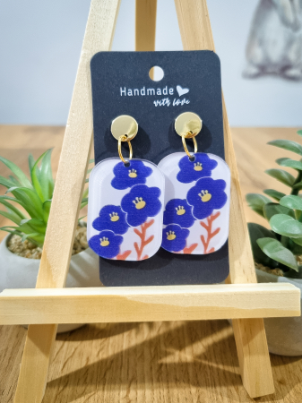 Cercei Unicat Acril - Cercei Acril