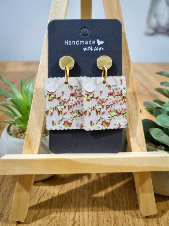 Cercei Unicat Acril - Cercei Acril