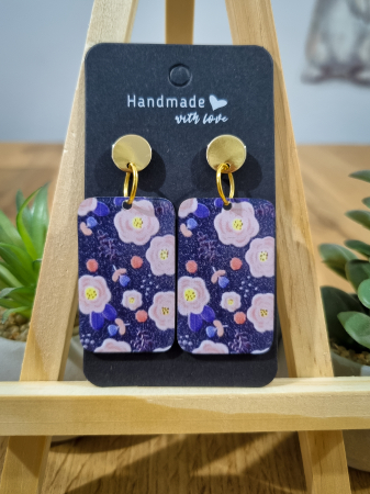 Cercei Unicat Acril - Cercei Acril