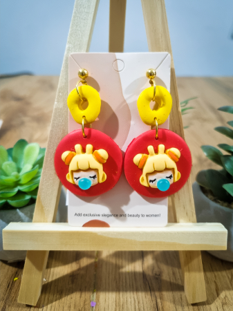 Cercei Unicat Baby Girl - Cercei Baby Girl