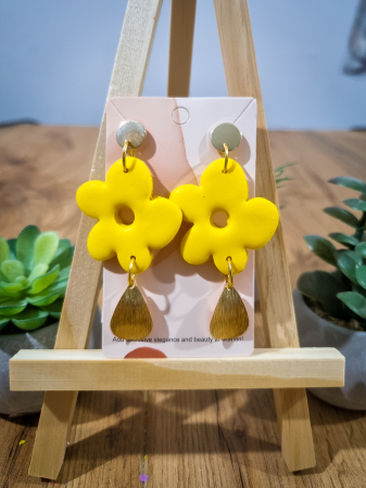 Cercei Unicat Flower Drop - Cercei Flower Drop