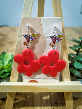 Cercei Unicat Flower Drop - Cercei Flower Drop