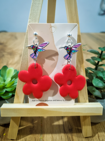 Cercei Unicat Flower Drop - Cercei Flower Drop