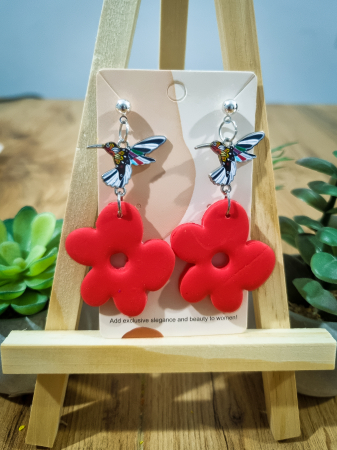 Cercei Unicat Flower Drop - Cercei Flower Drop