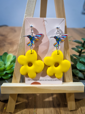 Cercei Unicat Flower Drop - Cercei Flower Drop