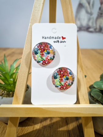 Cercei Unicat Flower glass - Cercei Flower Glass