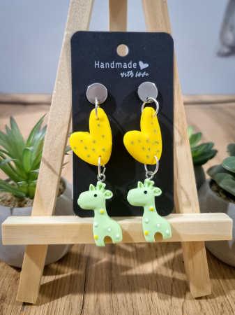 Cercei Unicat Girafa - Cercei Girafa