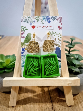 Cercei Unicat Palmier - Cercei PALMIER