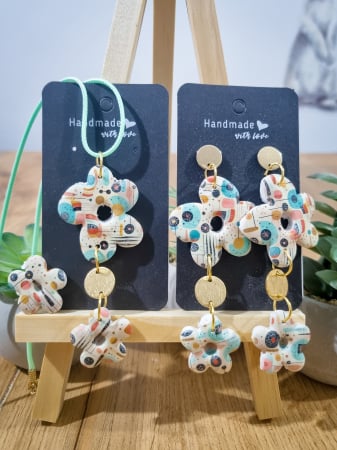 Cercei Unicat SET - Cercei Paper Print Set