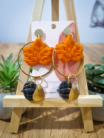 Cercei Unicat de Toamna - Cercei Toamna