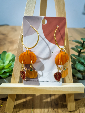 Cercei Unicat de Toamna - Cercei Toamna