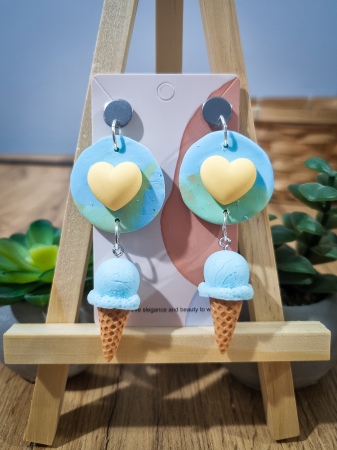 Cercei Unicat Ice Cream - Cercei Unicat Ice Cream