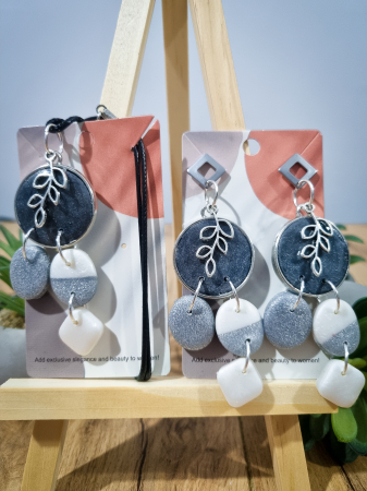 Cercei Unicat de Toamna - Cercei Unicat set Toana